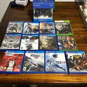 PS4 games used but like new a bundle